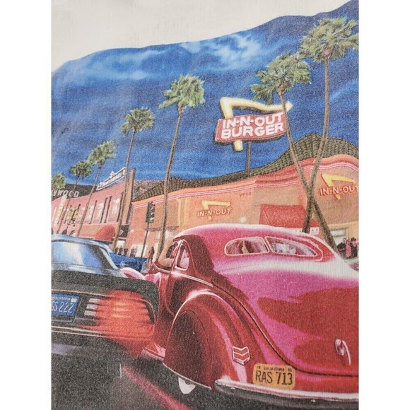 IN-N-OUT LOT OF 2 SHORT SLEEVE T-SHIRT WHITE SIZE LARGE BLACK LAS VEGAS SIZE XL - Picture 16 of 16